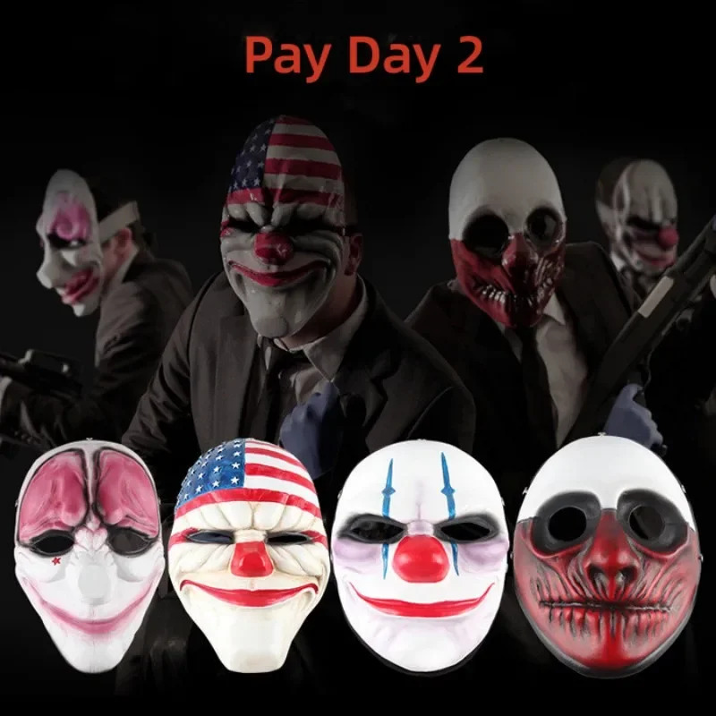 Party Games Steam Free - Steam Game Pay Day 2, маска
