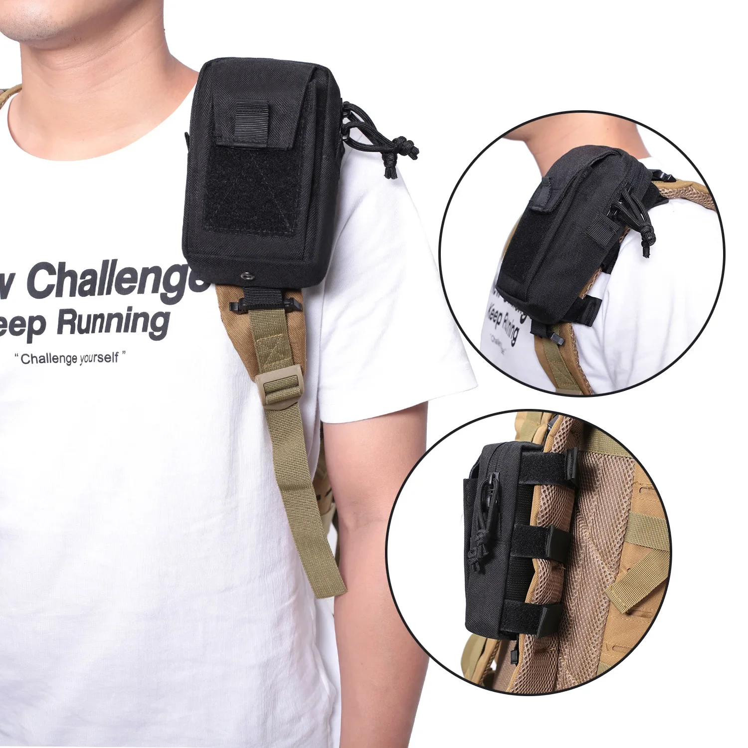 Sack Race Bag - Ремешок для телефона с креплением Molle,