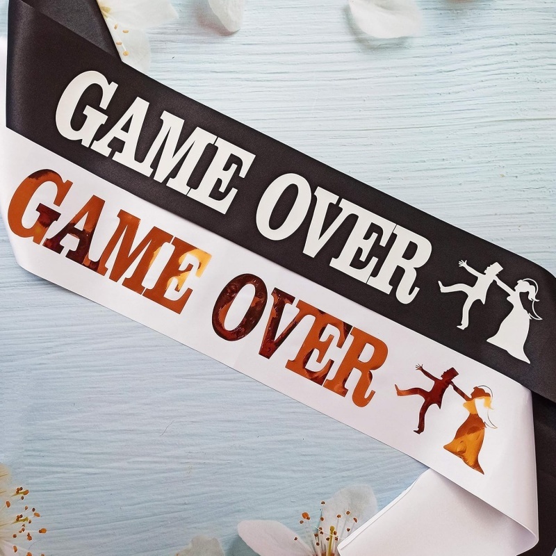Party Games Bridal Shower - Повязка на шею для жениха на