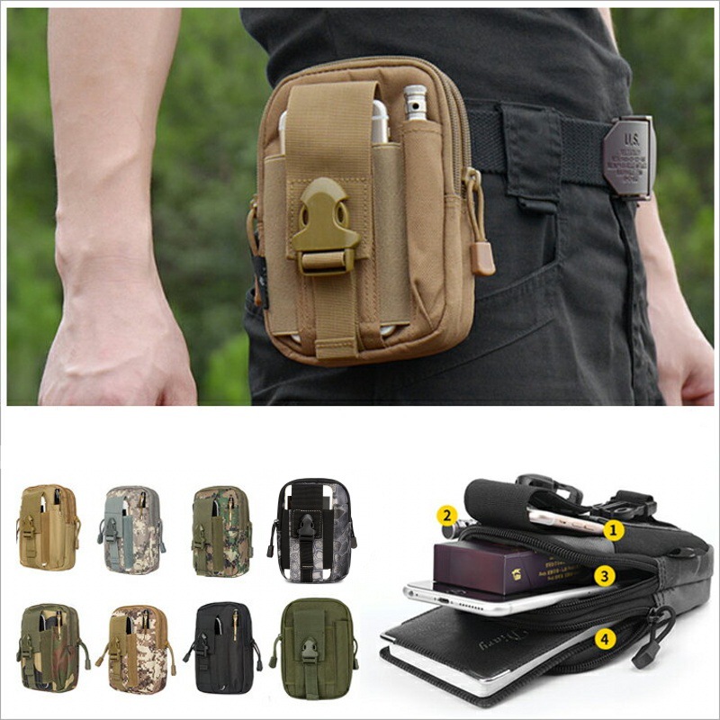 Sack Race Bag - Маленькая поясная сумка Molle, держатель для