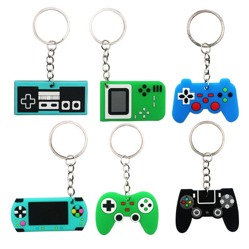 Party Games App - 6/12 шт., брелок из ПВХ, геймпад,