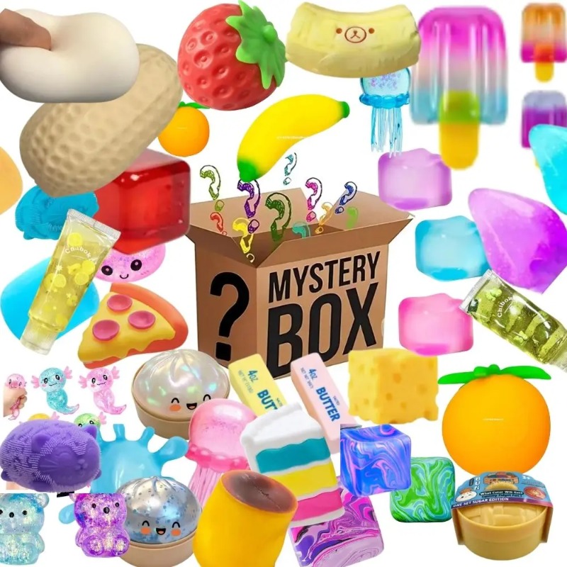 Party Games Game - Набор из 100+ игрушек-сюрпризов: Новинки, антистресс,