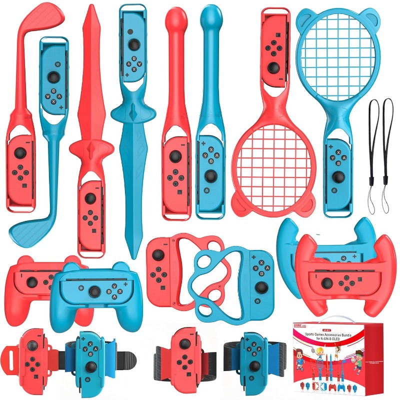 Party Games Switch 2 - Для Switch 2, комплект спортивных аксессуаров