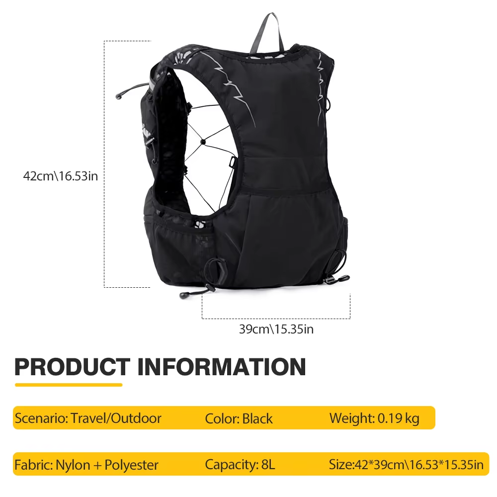 Рюкзак NEWBOLER для трейлранни – обзор и цена Sack Race Bag