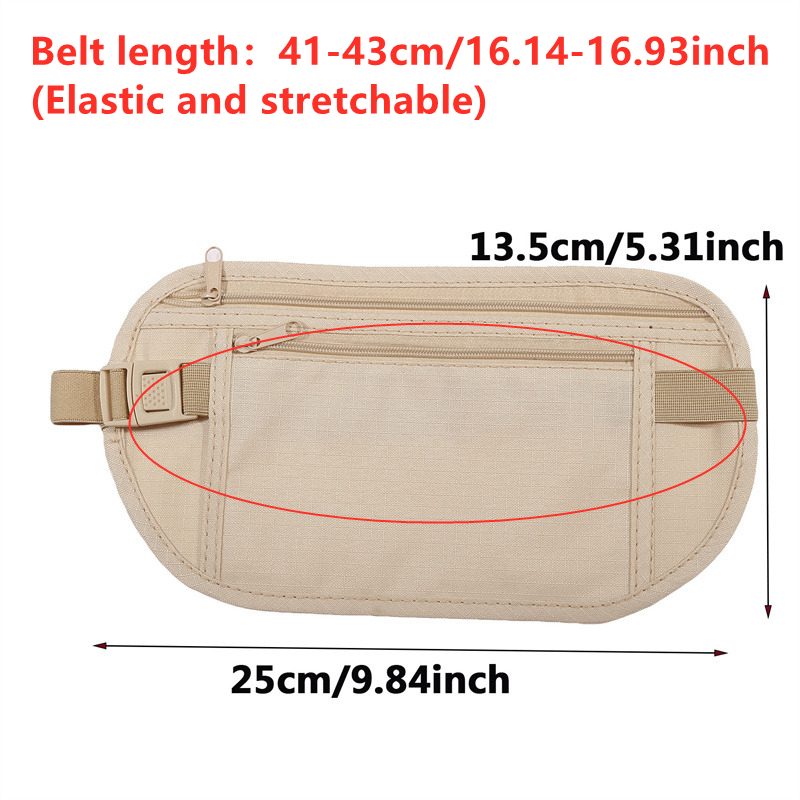 Скрытая поясная сумка-антивор  – обзор и цена Sack Race Bag