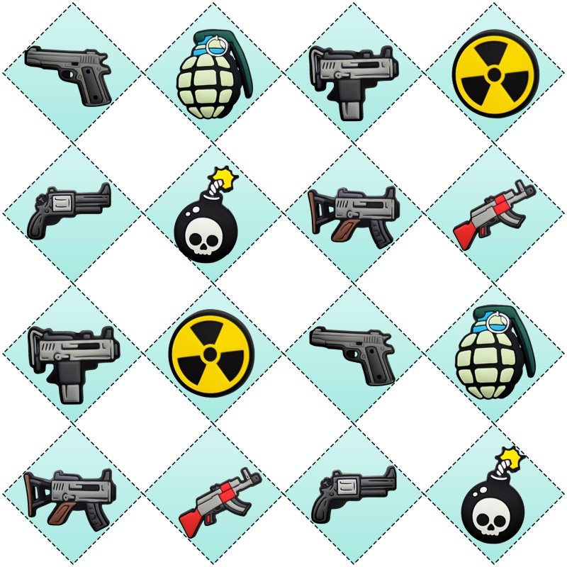 16/50/100 шт. Модные мультяшны – обзор и цена Party Games Bomb